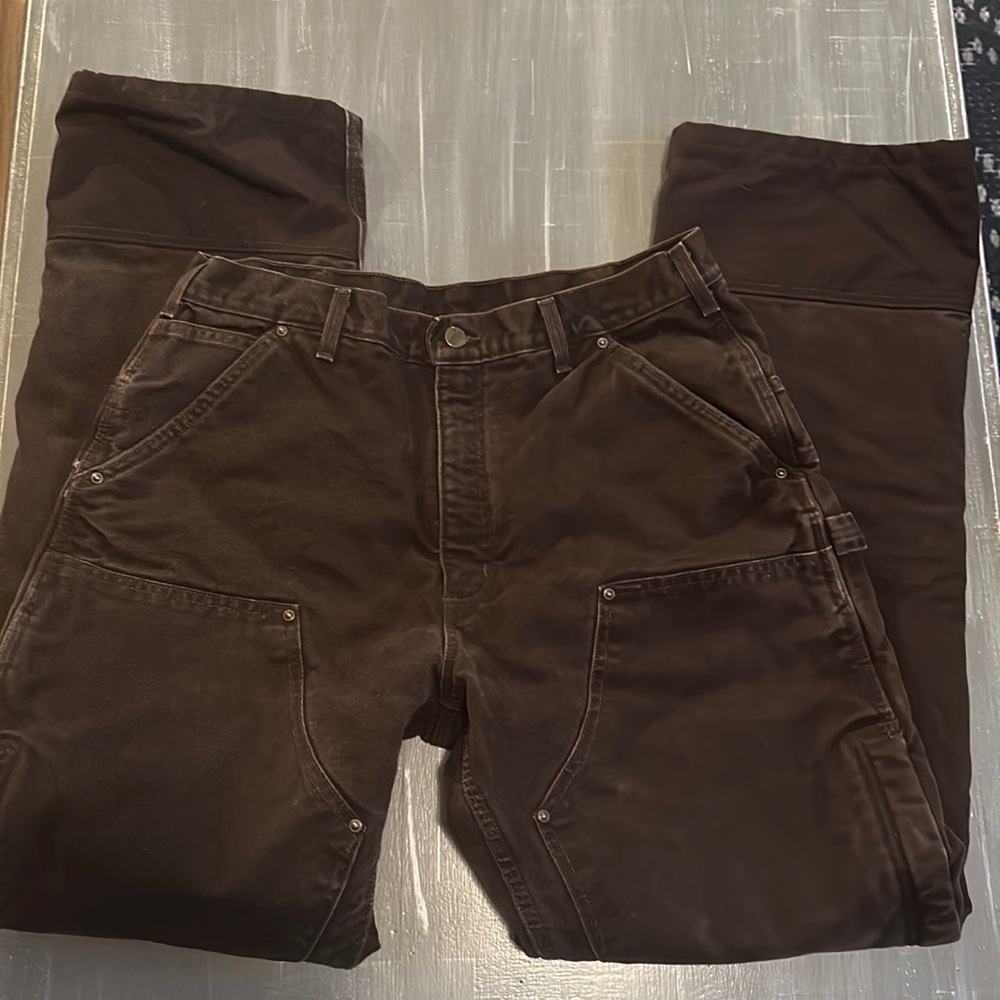 Men’s carhartt heavy duty insulated 36x36